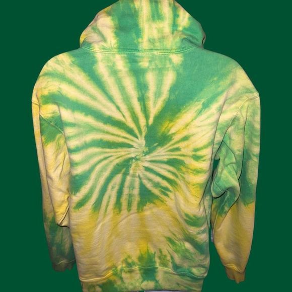 Unisex Isaac Designs Sports GREEN BAY PACKERS Tie Dye Hoodie Size Small - Picture 6 of 6